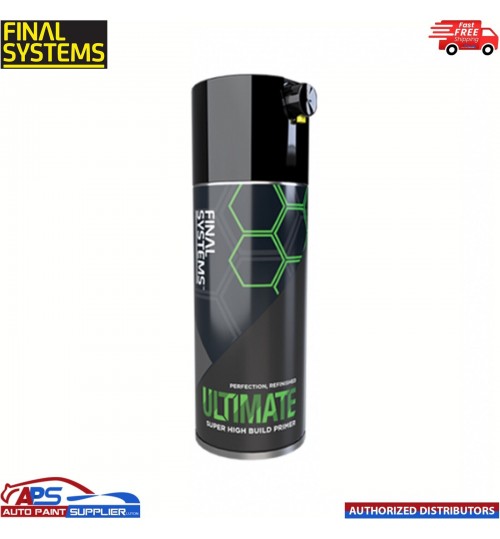 1 x FINAL SYSTEMS ULTIMATE SUPER HIGH BUILD PRIMER - GREY 400ml